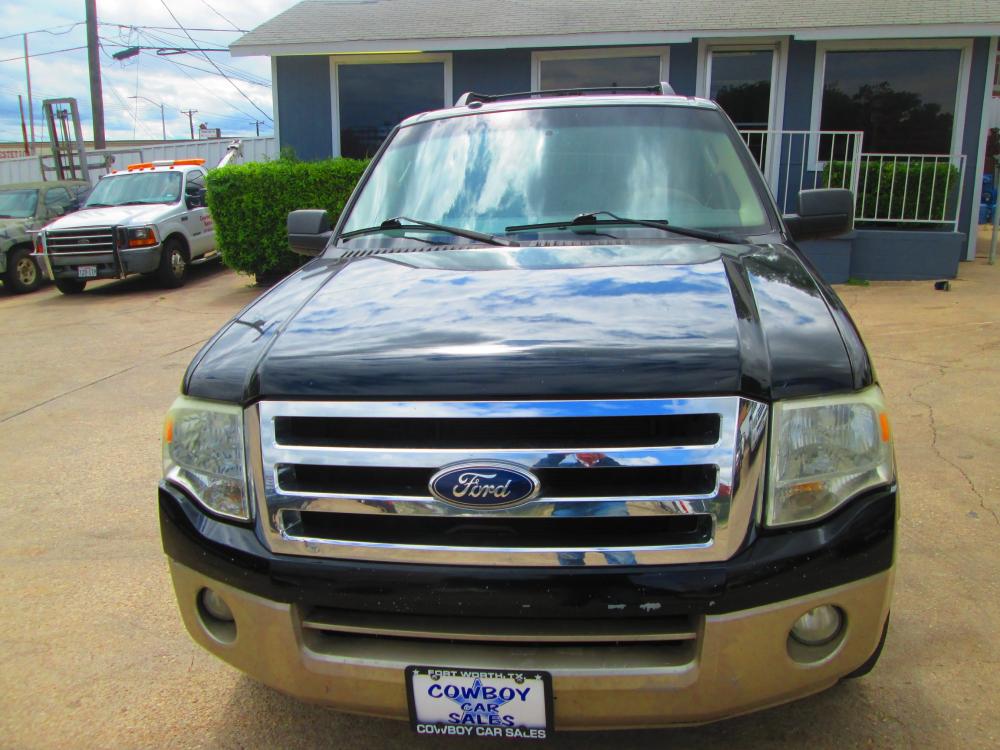 2012 BLACK Ford Expedition King Ranch 2WD (1FMJU1H55CE) with an 5.4L V8 SOHC 16V FFV engine, 6-Speed Automatic transmission, located at 1815 NE 28th St., Fort Worth, TX, 76106, (817) 625-6251, 32.795582, -97.333069 - Photo #0