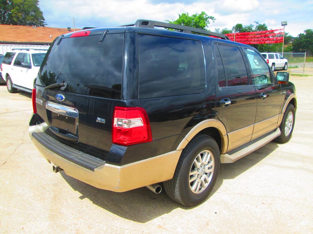 2012 BLACK Ford Expedition King Ranch 2WD (1FMJU1H55CE) with an 5.4L V8 SOHC 16V FFV engine, 6-Speed Automatic transmission, located at 1815 NE 28th St., Fort Worth, TX, 76106, (817) 625-6251, 32.795582, -97.333069 - Photo #3
