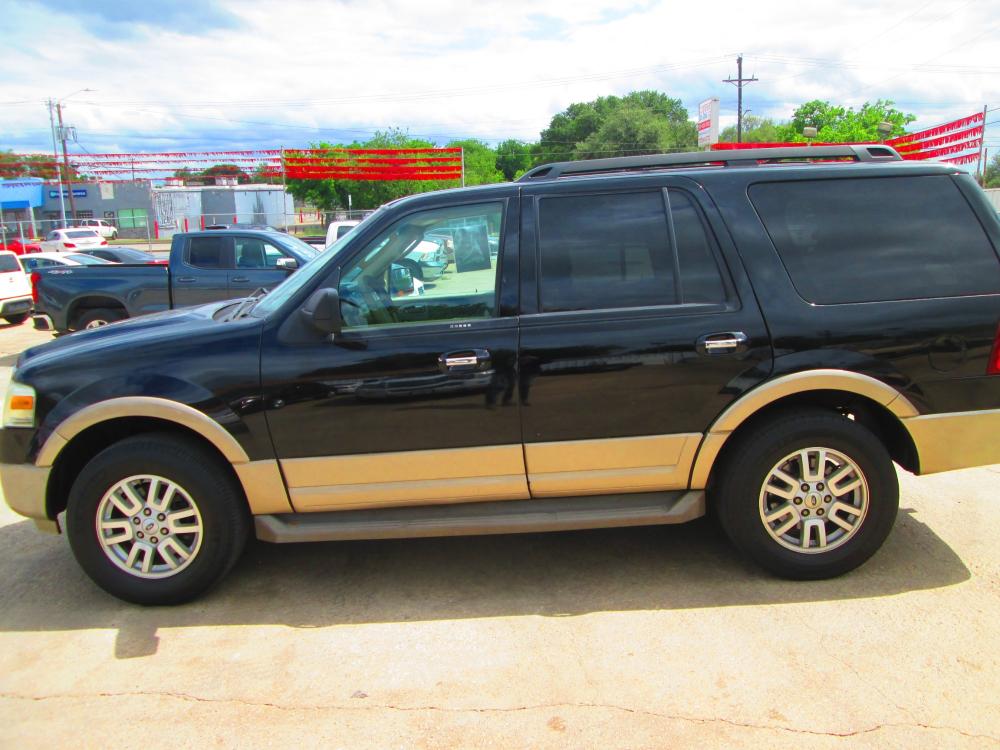 2012 BLACK Ford Expedition King Ranch 2WD (1FMJU1H55CE) with an 5.4L V8 SOHC 16V FFV engine, 6-Speed Automatic transmission, located at 1815 NE 28th St., Fort Worth, TX, 76106, (817) 625-6251, 32.795582, -97.333069 - Photo #7