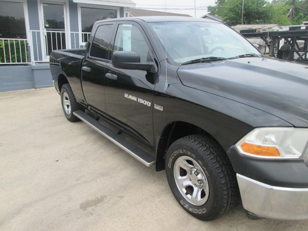 2011 BLACK Dodge Ram 1500 Sport Quad Cab 4WD (1D7RV1GT1BS) with an 5.7L V8 OHV 16V engine, 5-Speed Automatic transmission, located at 1815 NE 28th St., Fort Worth, TX, 76106, (817) 625-6251, 32.795582, -97.333069 - Photo #2