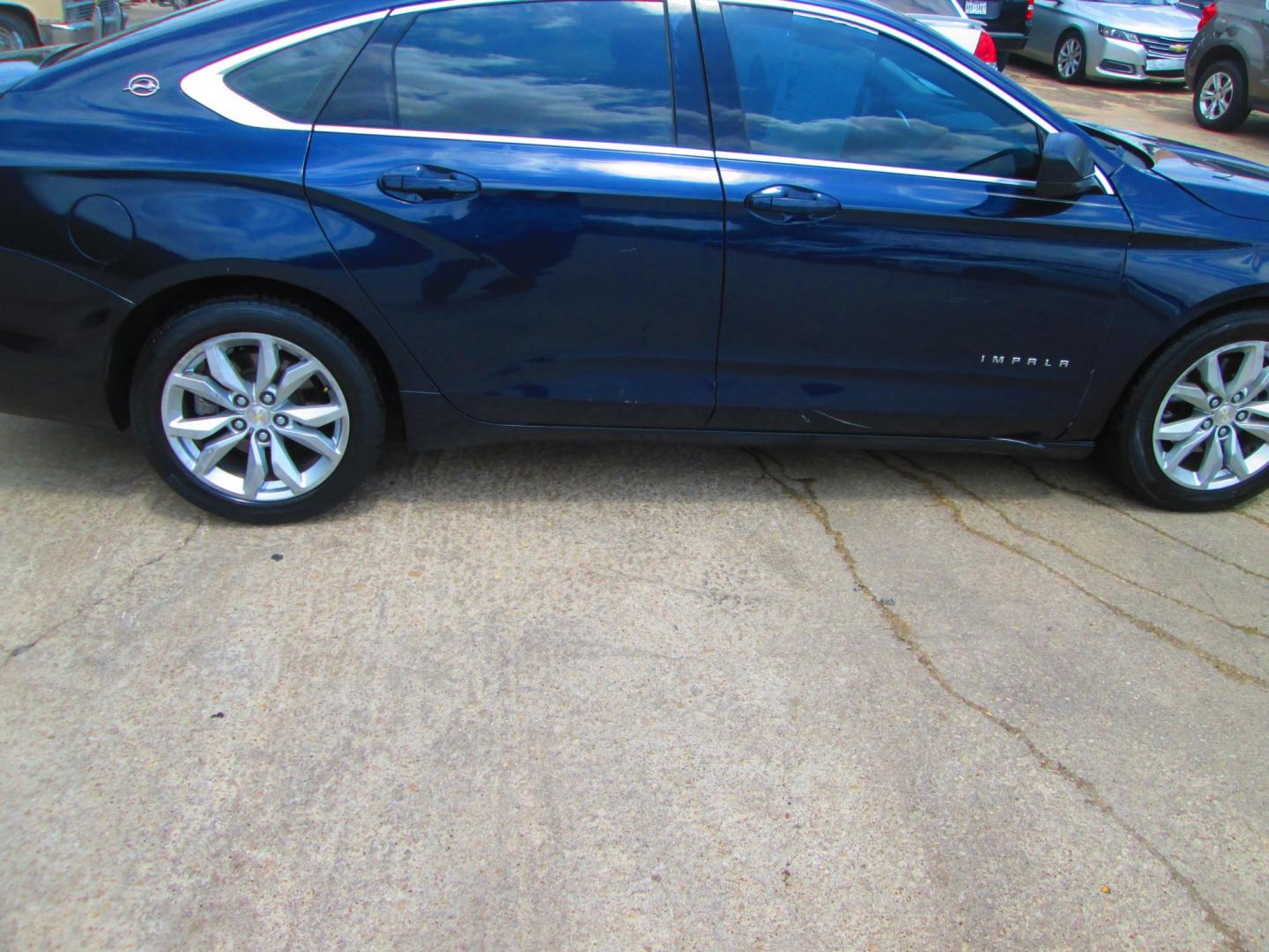 2016 BLUE Chevrolet Impala LS (2G11Z5SA1G9) with an 2.5L L4 DOHC 16V engine, 6A transmission, located at 1815 NE 28th St., Fort Worth, TX, 76106, (817) 625-6251, 32.795582, -97.333069 - Photo#3