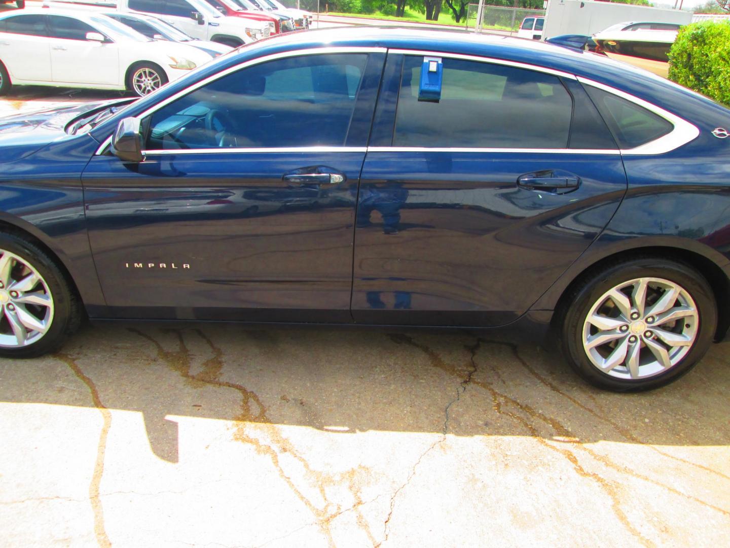 2016 BLUE Chevrolet Impala LS (2G11Z5SA1G9) with an 2.5L L4 DOHC 16V engine, 6A transmission, located at 1815 NE 28th St., Fort Worth, TX, 76106, (817) 625-6251, 32.795582, -97.333069 - Photo#7