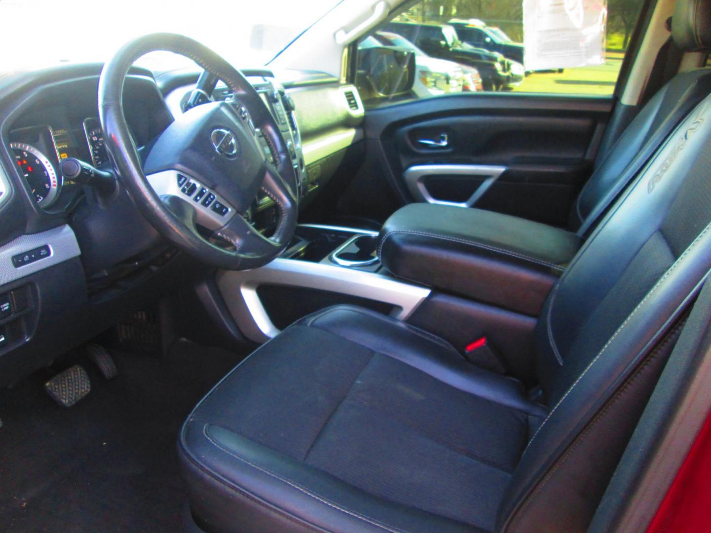 2017 RED Nissan Titan (1N6AA1E54HN) , located at 1815 NE 28th St., Fort Worth, TX, 76106, (817) 625-6251, 32.795582, -97.333069 - Photo#10