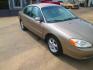 2003 GOLD /TAN Ford Taurus SES FFV (1FAFP552X3G) with an 3.0L V6 OHV 12V FFV engine, 4-Speed Automatic Overdrive transmission, located at 1815 NE 28th St., Fort Worth, TX, 76106, (817) 625-6251, 32.795582, -97.333069 - Photo#2