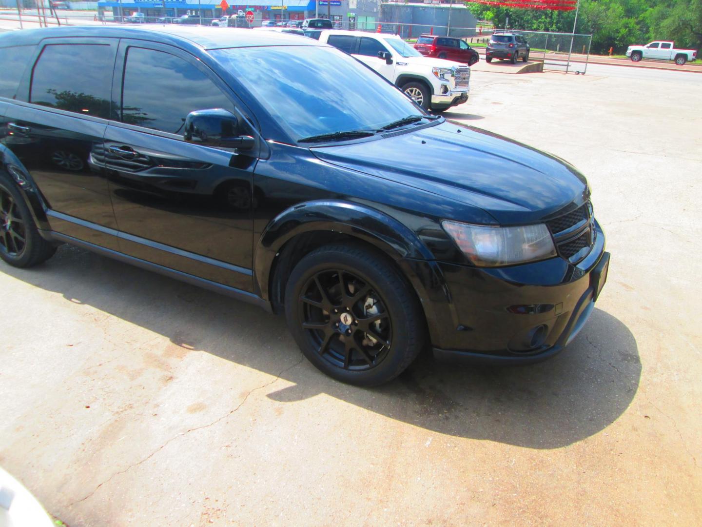 2018 BLACK Dodge Journey GT (3C4PDCEG2JT) with an 3.6L V6 DOHC 24V engine, 6A transmission, located at 1815 NE 28th St., Fort Worth, TX, 76106, (817) 625-6251, 32.795582, -97.333069 - Photo#0