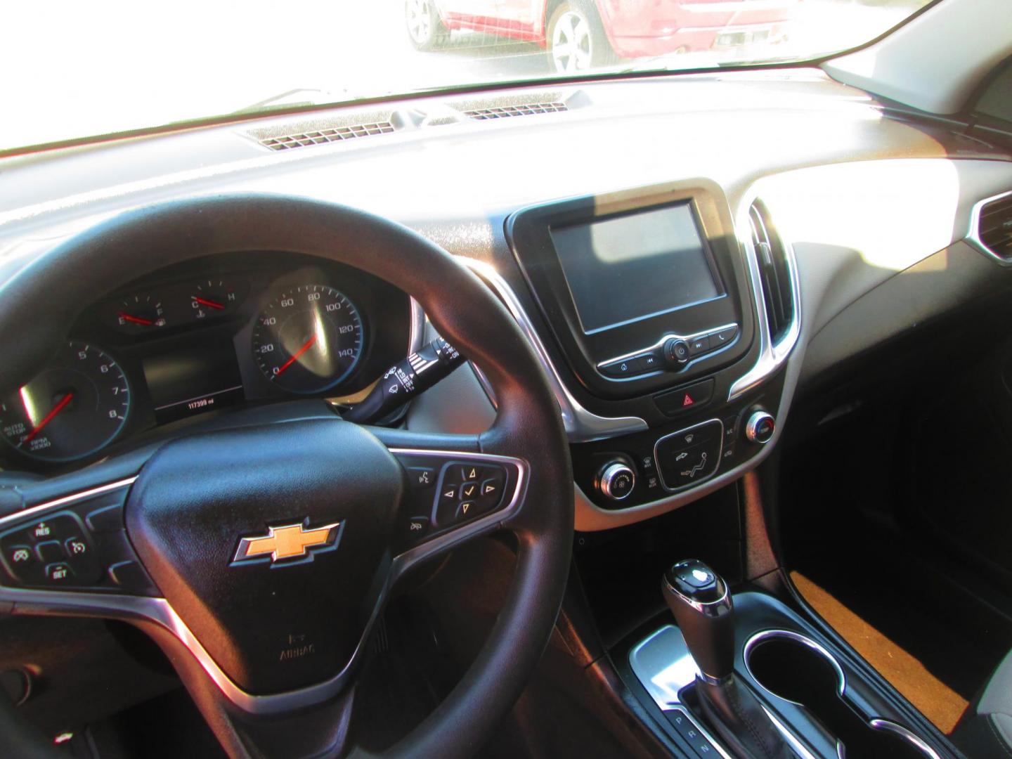 2018 BLACK Chevrolet Equinox LS 2WD (2GNAXHEV2J6) with an 1.5L L4 DIR DOHC 16V TURBO engine, 6A transmission, located at 1815 NE 28th St., Fort Worth, TX, 76106, (817) 625-6251, 32.795582, -97.333069 - Photo#10