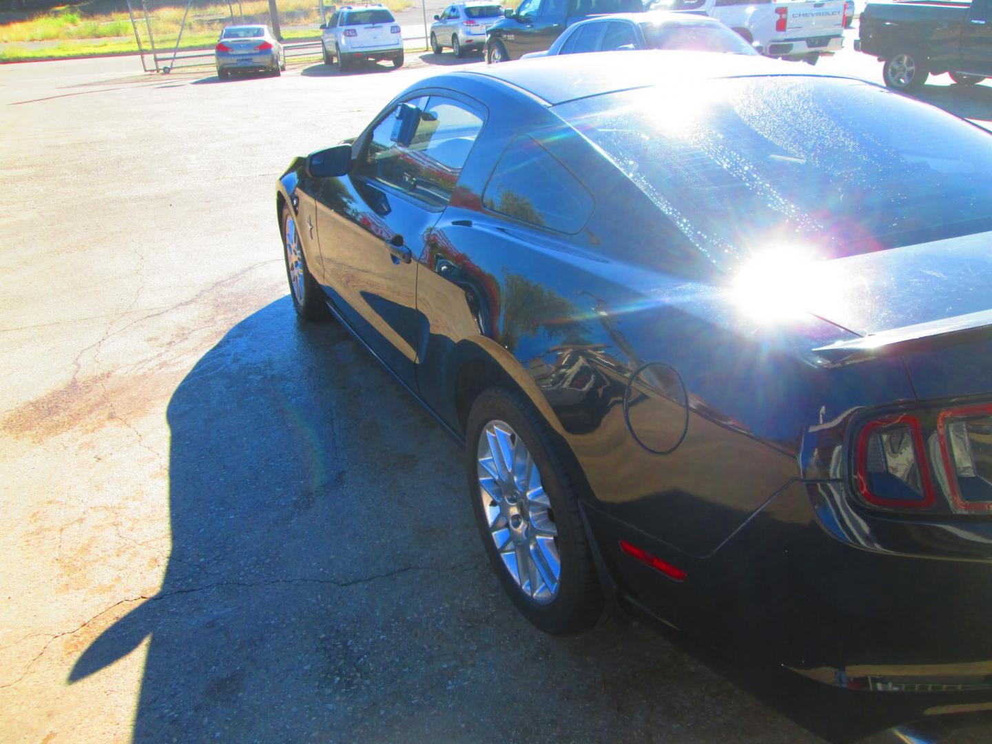 2014 BLACK Ford Mustang V6 Coupe (1ZVBP8AMXE5) with an 3.7L V6 DOHC 24V engine, located at 1815 NE 28th St., Fort Worth, TX, 76106, (817) 625-6251, 32.795582, -97.333069 - Photo#6