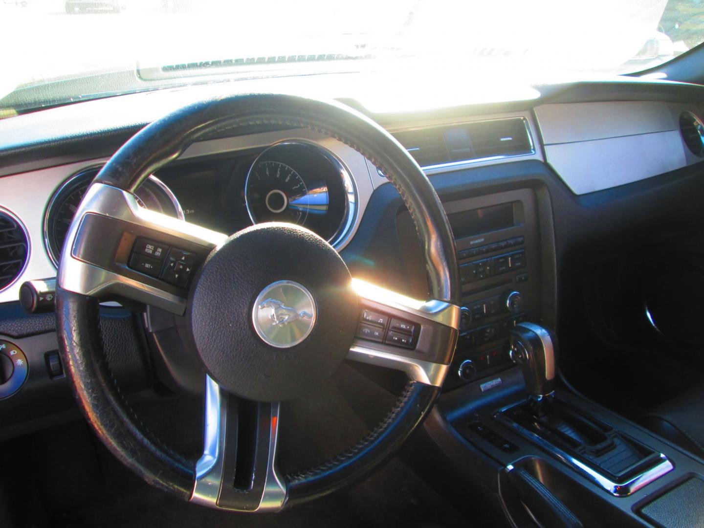 2014 BLACK Ford Mustang V6 Coupe (1ZVBP8AMXE5) with an 3.7L V6 DOHC 24V engine, located at 1815 NE 28th St., Fort Worth, TX, 76106, (817) 625-6251, 32.795582, -97.333069 - Photo#10