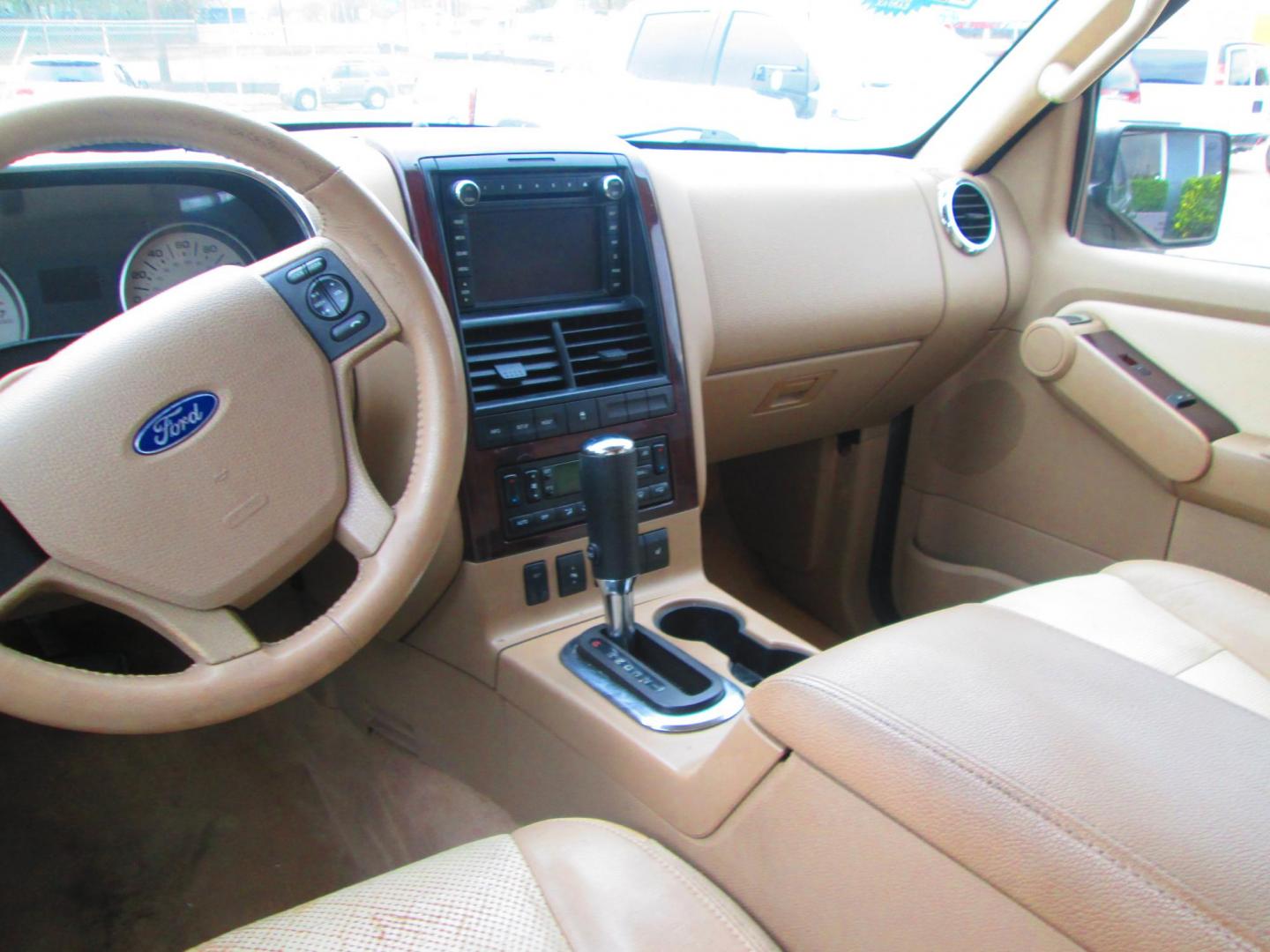 2010 BLACK Ford Explorer Limited 4.0L 2WD (1FMEU6FE1AU) with an 4.0L V6 SOHC 16V engine, 5-Speed Automatic transmission, located at 1815 NE 28th St., Fort Worth, TX, 76106, (817) 625-6251, 32.795582, -97.333069 - Photo#9