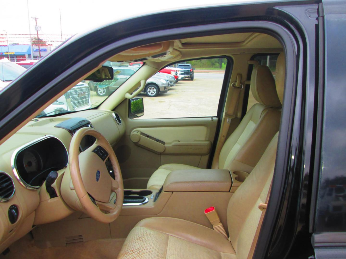 2010 BLACK Ford Explorer Limited 4.0L 2WD (1FMEU6FE1AU) with an 4.0L V6 SOHC 16V engine, 5-Speed Automatic transmission, located at 1815 NE 28th St., Fort Worth, TX, 76106, (817) 625-6251, 32.795582, -97.333069 - Photo#10