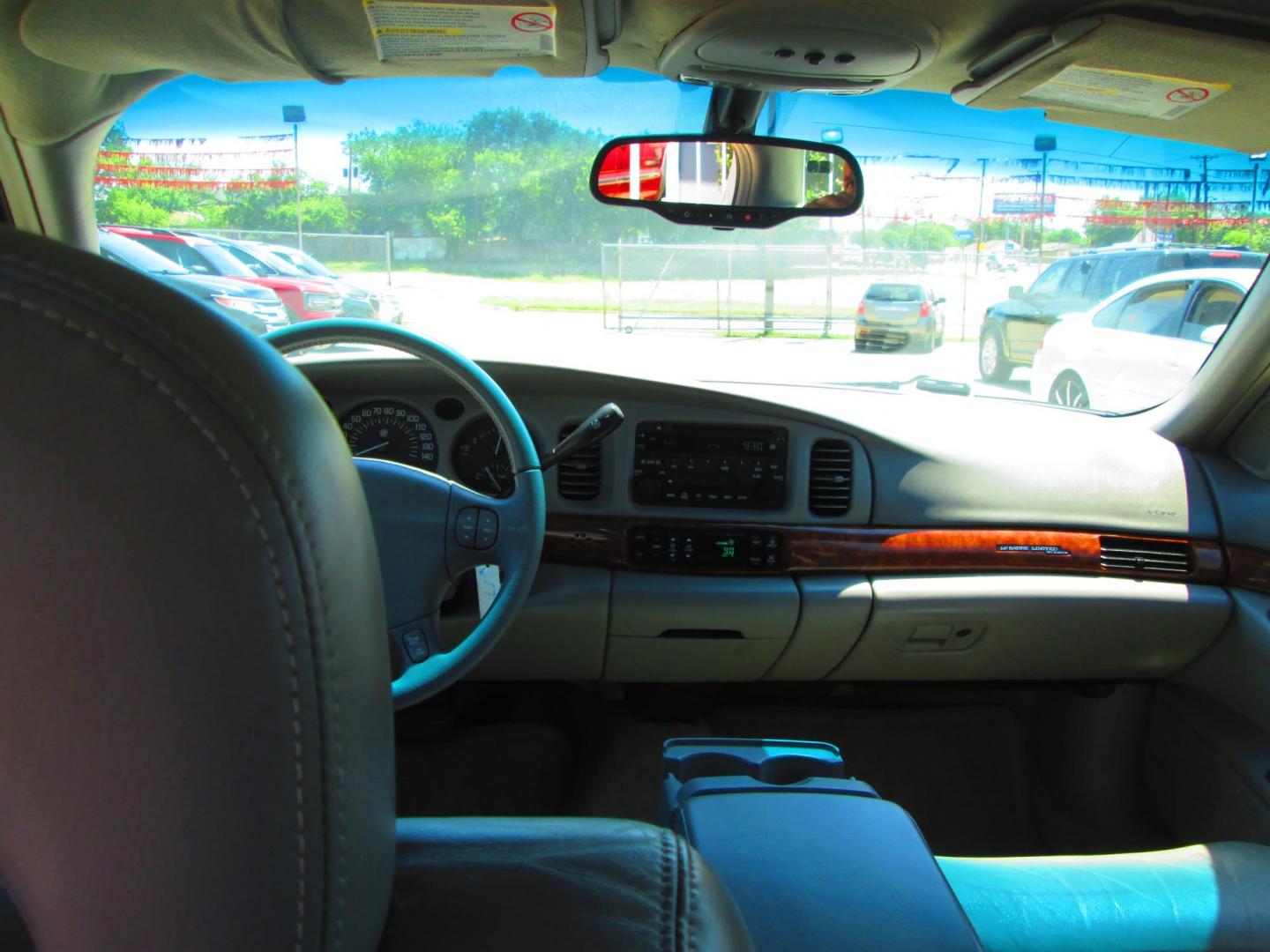 2003 WHITE Buick LeSabre Limited (1G4HR54K13U) with an 3.8L V6 OHV 12V engine, 4-Speed Automatic Overdrive transmission, located at 1815 NE 28th St., Fort Worth, TX, 76106, (817) 625-6251, 32.795582, -97.333069 - Photo#8