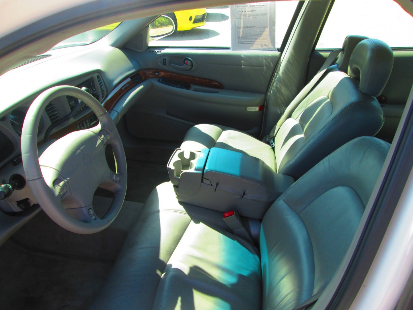 2003 WHITE Buick LeSabre Limited (1G4HR54K13U) with an 3.8L V6 OHV 12V engine, 4-Speed Automatic Overdrive transmission, located at 1815 NE 28th St., Fort Worth, TX, 76106, (817) 625-6251, 32.795582, -97.333069- Photo#10