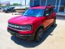 2021 RED Ford Bronco Sport Big Bend (3FMCR9B62MR) with an 1.5L L3 engine, 8A transmission, located at 1815 NE 28th St., Fort Worth, TX, 76106, (817) 625-6251, 32.795582, -97.333069 - Photo#0