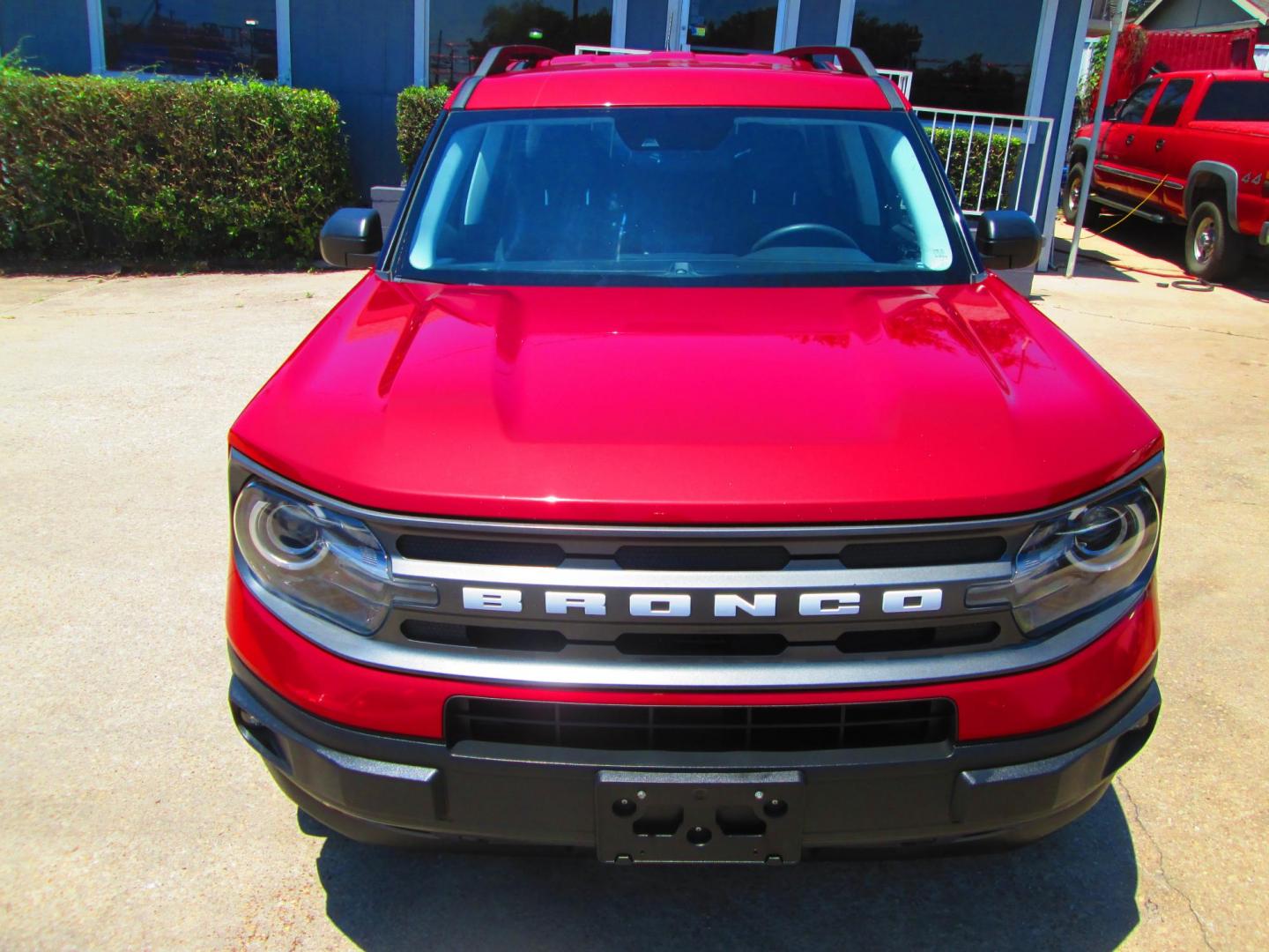 2021 RED Ford Bronco Sport Big Bend (3FMCR9B62MR) with an 1.5L L3 engine, 8A transmission, located at 1815 NE 28th St., Fort Worth, TX, 76106, (817) 625-6251, 32.795582, -97.333069 - Photo#1
