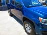2020 BLUE Chevrolet Colorado Work Truck Crew Cab 2WD Long Box (1GCGSBEN3L1) with an 3.6L V6 DOHC 24V GAS engine, 6A transmission, located at 1815 NE 28th St., Fort Worth, TX, 76106, (817) 625-6251, 32.795582, -97.333069 - Photo#2