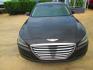 2015 BROWN Hyundai Genesis 3.8L (KMHGN4JE3FU) with an 3.8L V6 DOHC 24V engine, 6A transmission, located at 1815 NE 28th St., Fort Worth, TX, 76106, (817) 625-6251, 32.795582, -97.333069- Photo#1