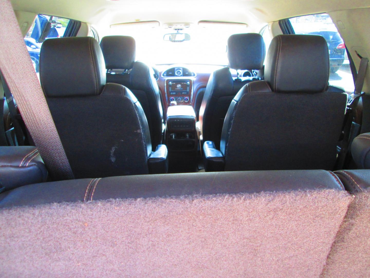 2013 RED Buick Enclave Leather FWD (5GAKRCKD7DJ) with an 3.6L V6 DOHC 24V engine, 6-Speed Automatic Overdrive transmission, located at 1815 NE 28th St., Fort Worth, TX, 76106, (817) 625-6251, 32.795582, -97.333069- Photo#6