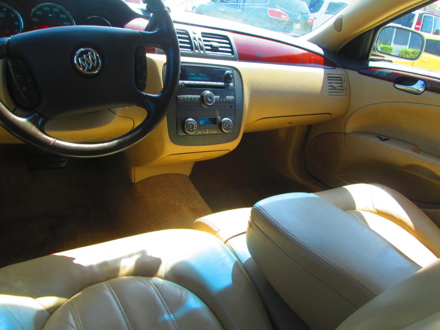 2009 GOLD Buick Lucerne CXL1 (1G4HD57M79U) with an 3.9L V6 OHV 12V engine, 4A transmission, located at 1815 NE 28th St., Fort Worth, TX, 76106, (817) 625-6251, 32.795582, -97.333069- Photo#9